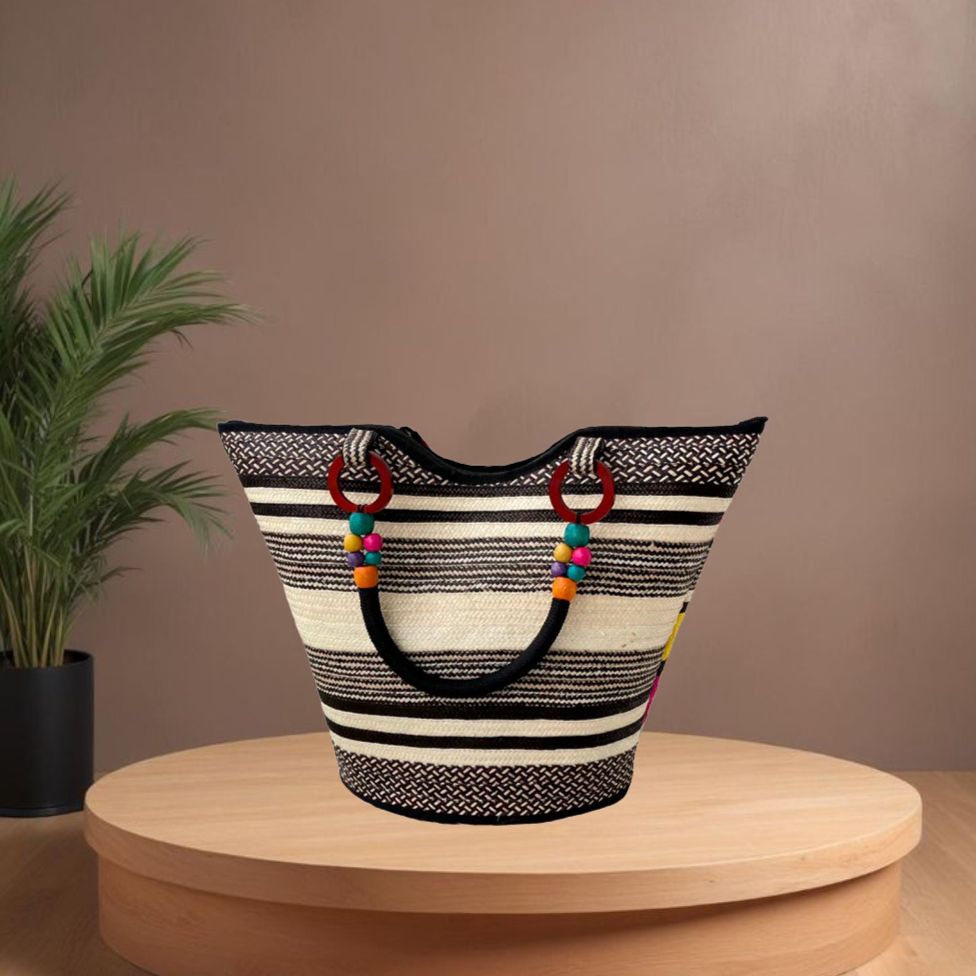 Bolso En Caña Flecha Multicolor