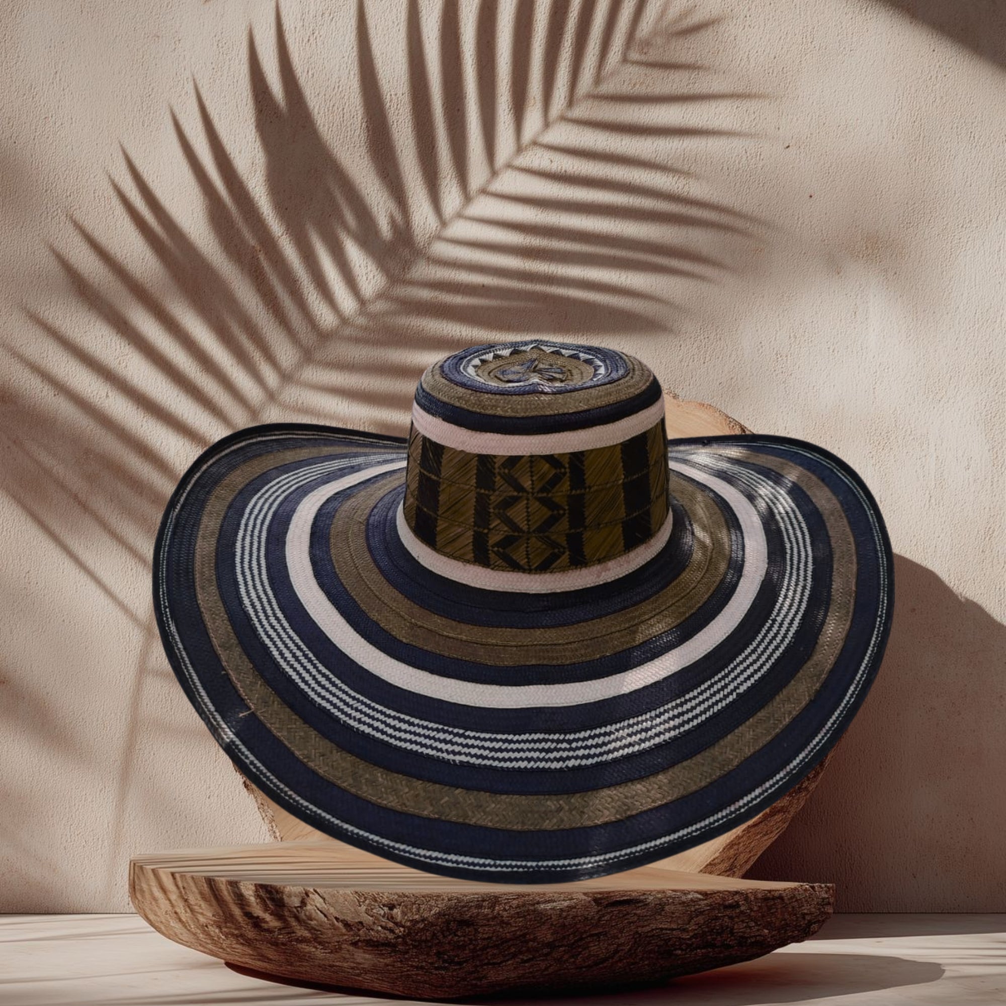 Sombrero 15 Fibras Tradicional Café