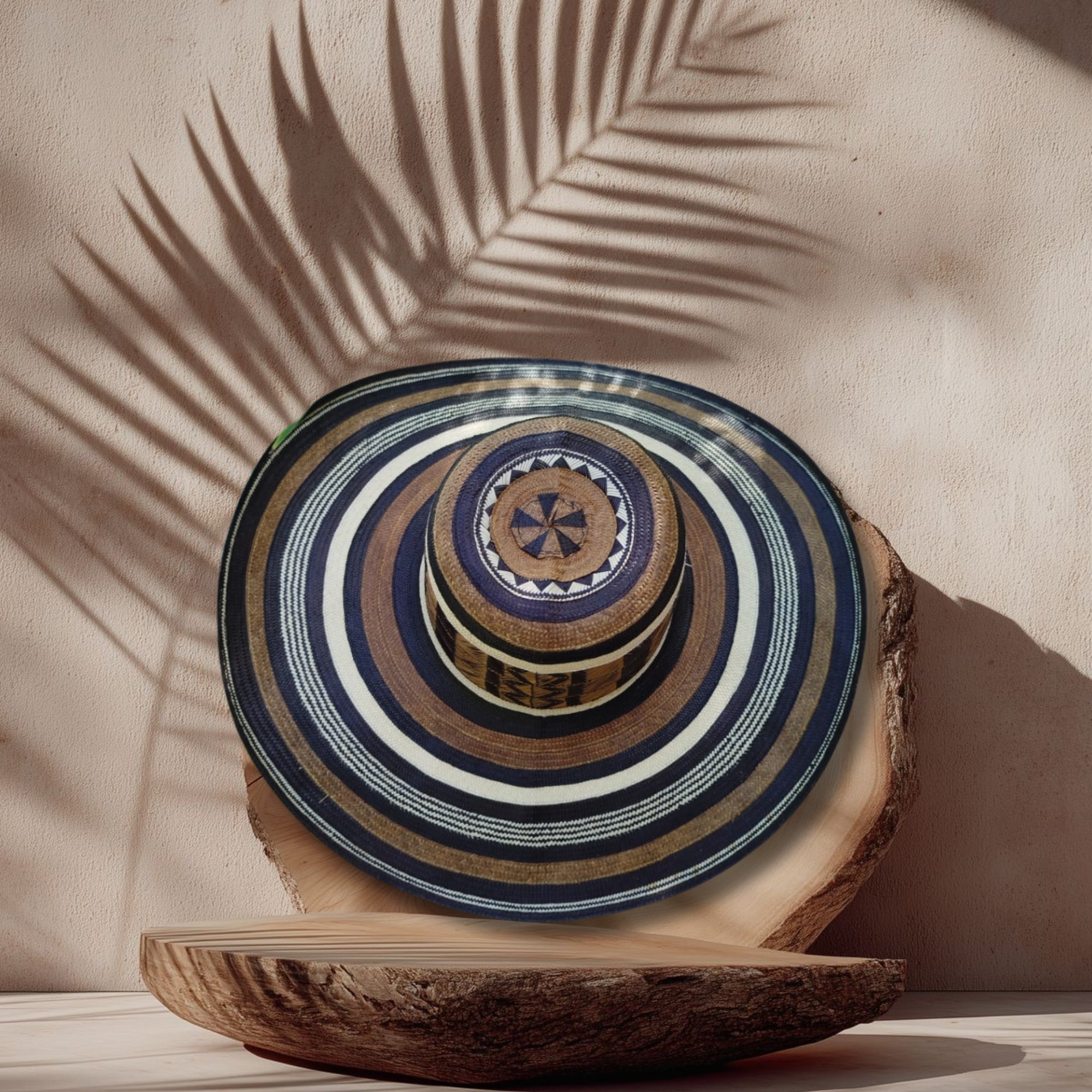 Sombrero 15 Fibras Tradicional Café