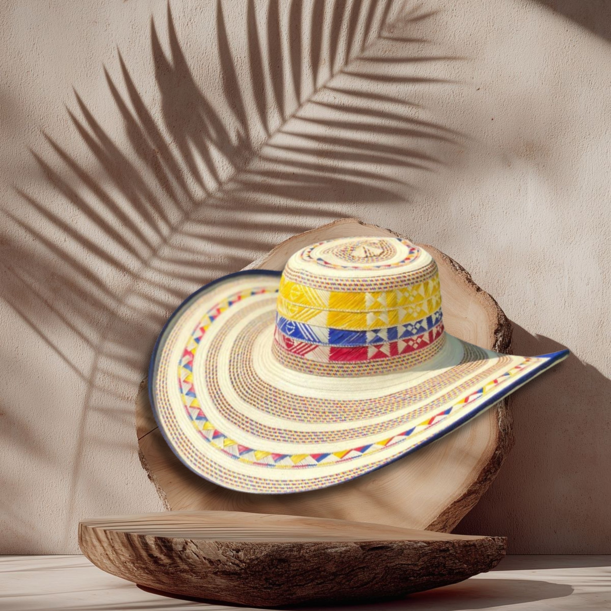 Sombrero 23 Fibras Diseño Colombiano